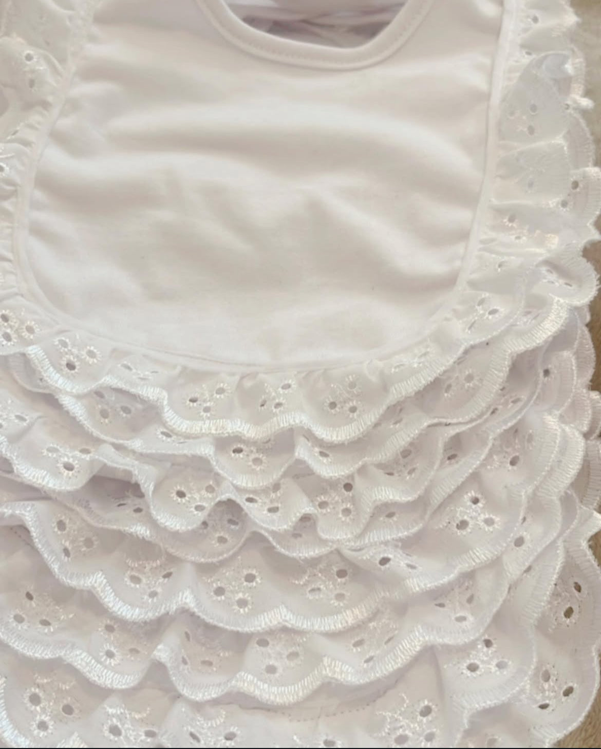 Frilly Billie Bib